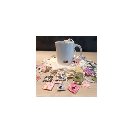 sachet de thé lavable