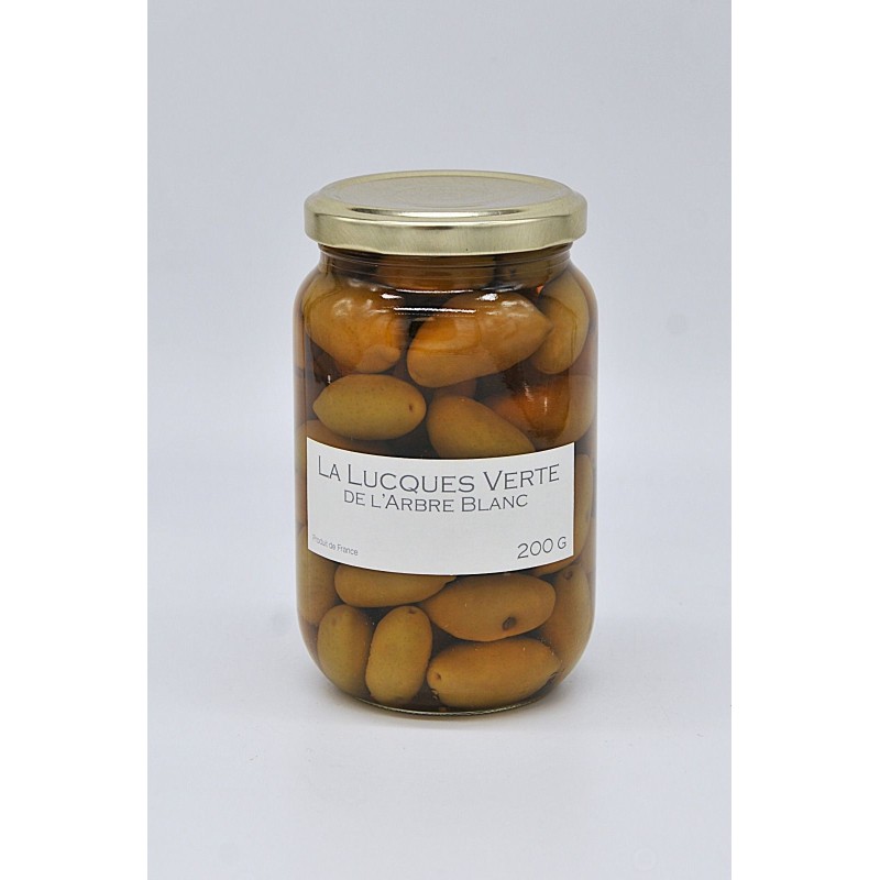 Olives Vertes "Lucques" 200 g