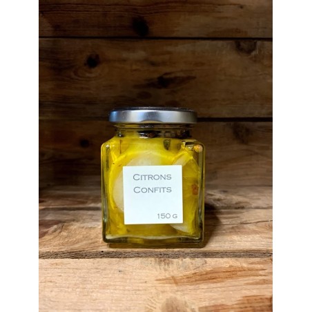 Citrons confits à l'Huile d'Olive 150 g