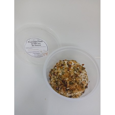 Fromage frais saveur d'automne