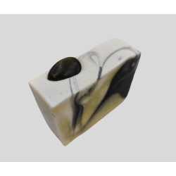 The Green Washer/ Le Savon Black Patchouli Labradorite