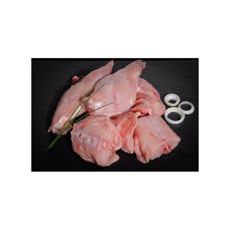 Ferme Samuel KNOTT / Lapin découpé