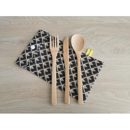 Set en bambou + pochette