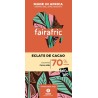 Chocolat noir éclats de cacao FA bio 80g