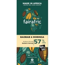 Chocolat noir moringa baobab FA tab. bio 80g