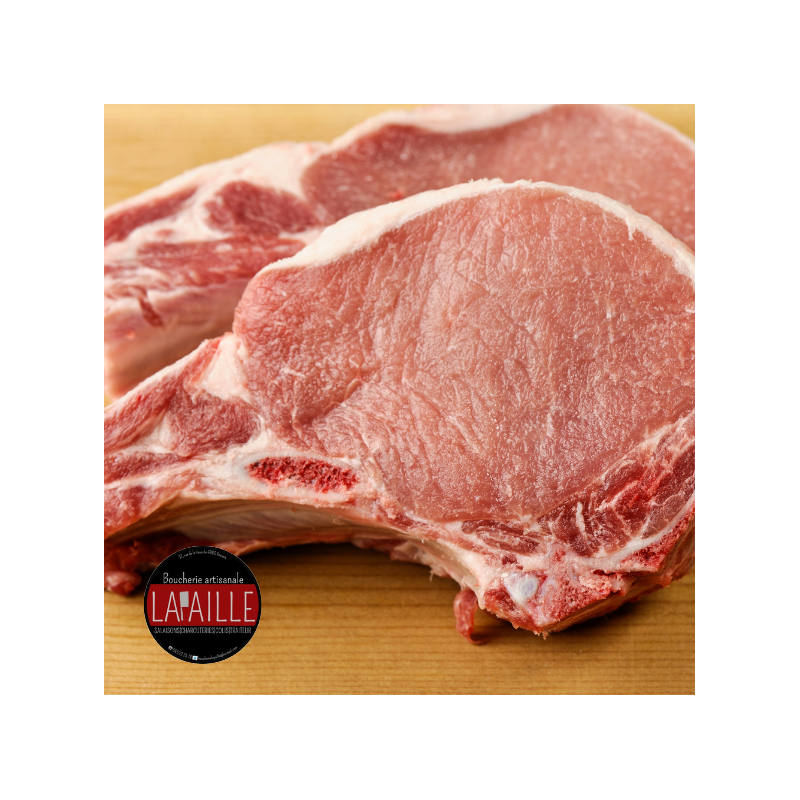 Cotelette de porc (Boucherie artisanle Lapaille)