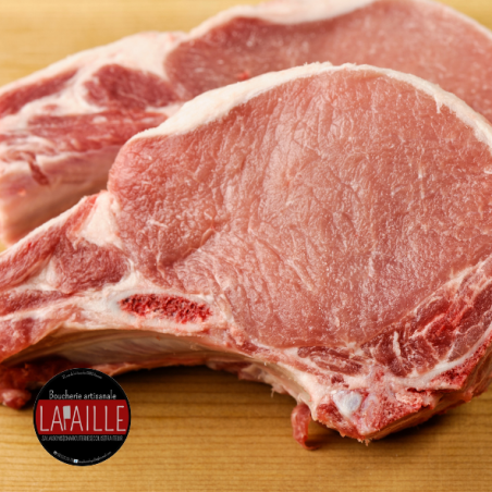 Cotelette de porc (Boucherie artisanle Lapaille)