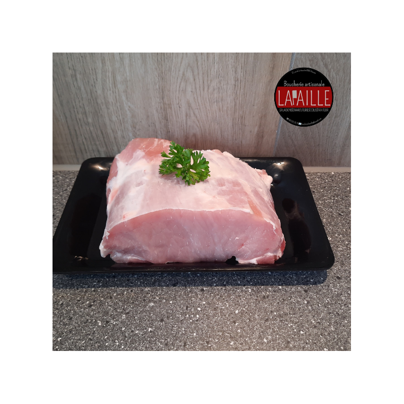 Roti de porc au filet (Boucherie artisanle Lapaille)