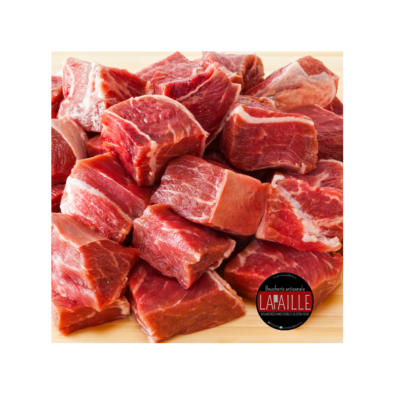 Carbonade de porc (Boucherie artisanle Lapaille)