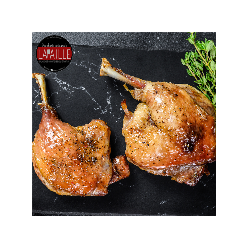Cuisse de canard confite (Boucherie artisanle Lapaille)