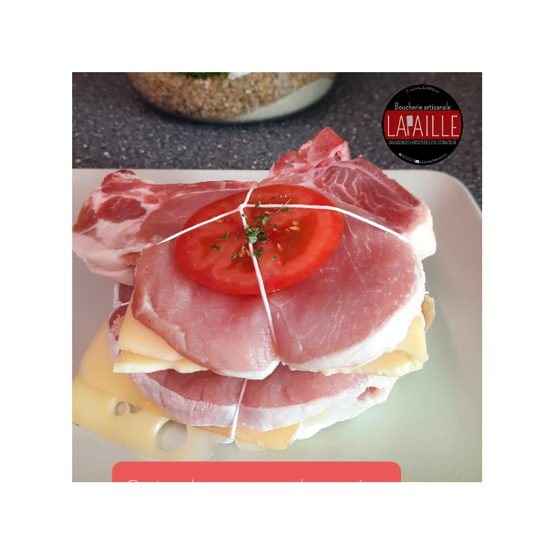 Côte de porc ardennaise (Boucherie artisanle Lapaille)