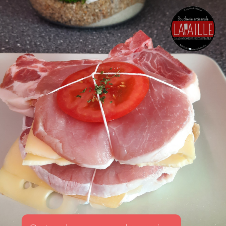 Côte de porc ardennaise (Boucherie artisanle Lapaille)