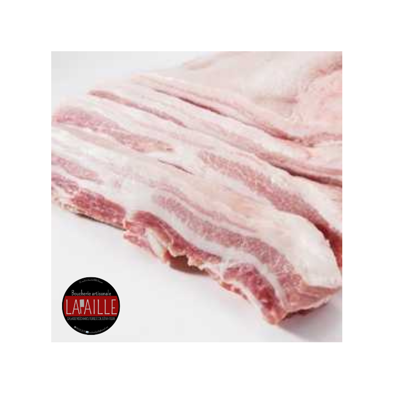 Lard salé (Boucherie artisanle Lapaille)