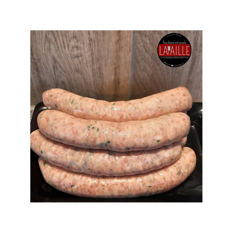 Saucisse de campagne (Boucherie artisanle Lapaille)